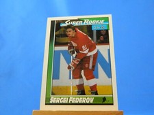 Sergie Federov O-Pee-Chee Hockey 1991 Super Rookie RC #8 picture