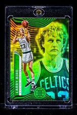 Larry Bird REFRACTOR COLOR MATCH PRIZM CARD Boston Celtics picture