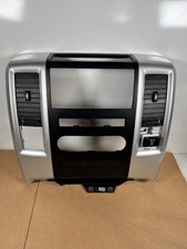 🚗 OEM 09-12 Dodge Ram Center Dash Radio Bezel Center Console Version picture