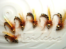 Irideus Czech Nymph Copper Slob Dropper Nymph Steelhead Trout Nymphing Pattern  picture