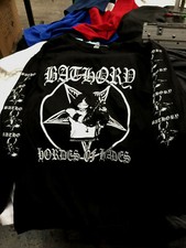 Bathory Long Sleeve kbd black metal quorthon blood fire death slayer darkthrone picture