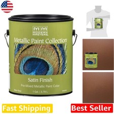 Satin Antique Bronze Watercolor Paint - 1 Gallon - Low VOC Interior Use picture