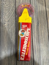 Vintage 1975 Steven Wonder Wheel Kaleidoscope Tin Toy Hermann MO USA Ages 5+ picture