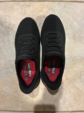 Women's Skechers Slip-ins Slip Resistant Work sneaker Size 7.5 womens, Black picture