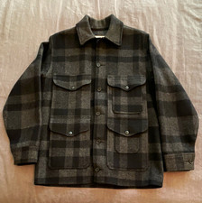 Vintage C.C. Filson Lot 110 Mackinaw Wool Cruiser – Size 38 – 100% Virgin Wool picture