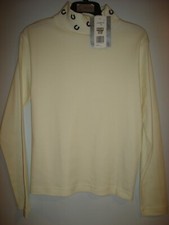Ladies Shyanne Collection Knit Long Sleeve Shirt w Horseshoes Small, NEW w Tags picture