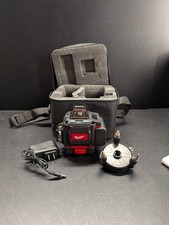 3D/4D Multi-Line Laser Level, Portable, Black/Red w/ Case & Accessories picture