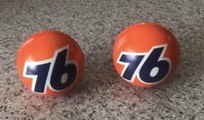 *NEW DESIGN- 76 ANTENNA BALL- RUBBER-LOT OF 2- BRAND NEW picture