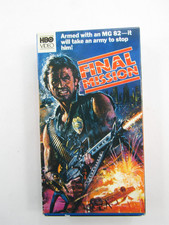 VTG Final Mission VHS 1984 Action War Adventure Richard Young HBO Video picture