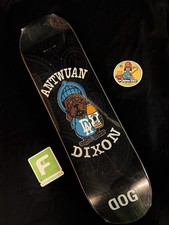 RARE Antwuan Dixon 40 Oz Deathwish Dog Skateboard Deck Pro Model In Shrink picture