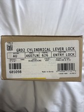 Yale GRD2 Cylindrical Lever Lock 4607LN, Finish 626, Entry Lock, Latch Deadlock picture