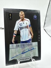 2026 Panini Prizm FIFA World Cup - 2012 Throwback Auto Zinedine Zidane #12-ZZ picture
