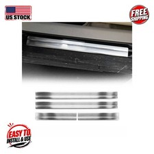 NISSAN X-TRAIL 2014- Door Sill Cover Norm S.Steel Gloss Silver 4 Pcs picture