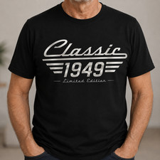 Classic 1949 Limited Edition Vintage Car 77th 78th 79th 80th 81th Birthday Mens picture