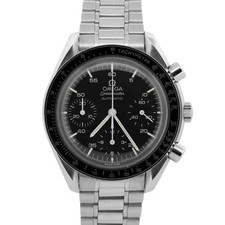 Omega Speedmaster Reduced 3510.50.00 Black Stainless Steel 3510.50 39mm Watch picture
