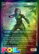 x1 Casal, Lurkwood Pathfinder // Doric, Nature's Warden  SLD MTG 1241 FOIL 1x picture