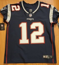 Nike Tom Brady New England Patriots Vapor FUSE Elite NFL Game Jersey sz.48  picture