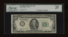 DBR 1934-C $100 Minneapolis Mule Fr. 2155-Im Legacy 25 Serial I01487338A picture