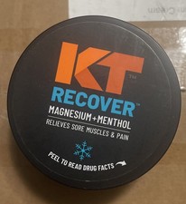6 KT Health, Magnesium Cream, Recover - Cools and Relieves Muscles 4 Oz Lots 6 picture
