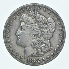 VF 1882-S Morgan Silver Dollar (1 coin) picture