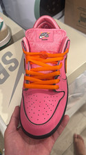 Nike SB Dunk Low Blossom Pink/Orange Skateboarding Shoes US 6 Medium D picture