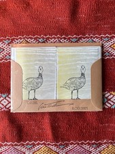 Vtg Gwen Frostic Original Block Prints Note Cards w/ Envelopes NIP Birds picture