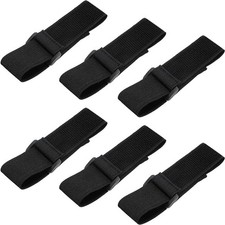 Sumind 6 Pieces Cycling Pant Leg Band Elastic Bicycle Safety Belt Riding Fishing picture
