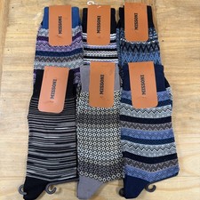 HUGE Lot Of 6 NWT AUTHENTIC MISSONI Mens Cotton Blend Socks MADE IN ITALY Large picture