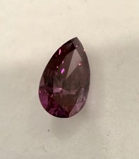 IGI Cert 1.10ct Lab Pear Diamond Fancy Deep Pink VVS2 LG779629580 picture
