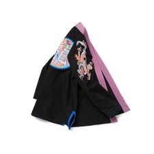 Shoyoroll x Albino & Preto Dragon BJJ Gi 450 GSM IBJJF Jiu Jitsu Kimono Black picture
