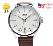 ▶[ Exc+5 ] ORIS Artix 7713 Automatic Date White Dial Men’s Watch 39mm Swiss Made picture