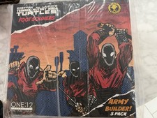NYCC Mezco Toyz One:12 Collective TMNT Foot Soldiers Comic Version In Hand R@RE picture