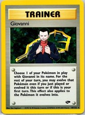 Giovanni (18) Holo Rare Gym Challenge 018/132 LP picture