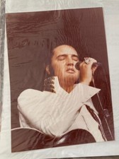 Original Unpublished Elvis 5x7 Photo  w/Auth Cert And Photographer Stamp 006 picture