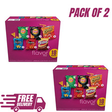 (PACK OF 2) Frito Lay Flavor Mix Chips Variety Pack, 1 oz, 18 Count  picture