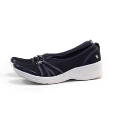 Bzees Women's Rosie Slip on Shoes, Navy, Size 10 W picture