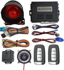 BANVIE Car Alarm System with Remote Start and Smart Push Button Starter  picture