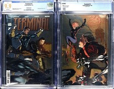 Terminal #1 CGC 9.9 Covers M & N Connecting Wraparound Chromium Set picture