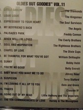 The Diamonds,The Kingsmen,The Soul Survivors,The Angels,Freddy Cannon Cd picture