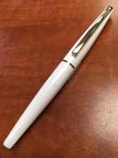 Sheaffer Taranis White Lightning Roller Ball Pen -- PEN ONLY / NO INK REFILL picture