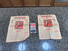 Vintage All American Football Digest 1958 & 1959 Papers 7 Up Lot W/ 58 Schedule picture