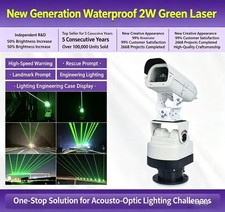 520nm 2W220V Outdoor Waterproof Rotating Green Laser Module Bird Repelling Light picture