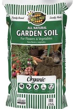 All Natural Garden Soil, Organic Soil For Flowers and Vegetables 2 cf. ft, OMRI  picture