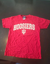Vintage 90s Indiana University Hoosiers T-Shirt - Size M picture