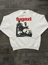 Vintage 1993 Fugazi Shirt Sweatshirt Band Tee Punk Hardcore L/XL RARE Grail picture