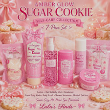Lulu's Finds Amber Glow Sugar Cookie 7-Piece Set w/ Shea Butter, Lotion picture