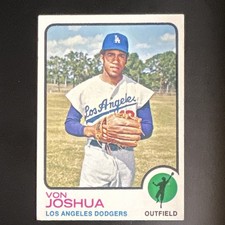1973 Topps - High Number Von Joshua #544 picture