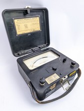 Vtg Weston Electric Model 622 Milliammeter/Voltmeter Radio Test Bakelite Case picture