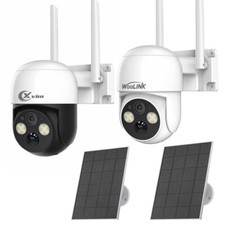 4MP Wireless Solar Powered Camera Outdoor WiFi 2.5K PTZ Home Security Camera picture