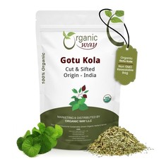 Organic Way Premium Dried Gotu Kola Cut & Sifted (Centella asiatica) picture